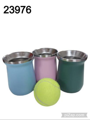 Imagen de MATE TERMICO 260ML VAR.COLORES 1.25